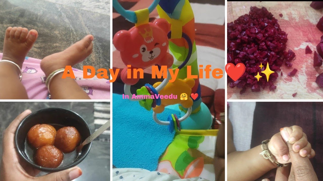Day in my Life in AmmaVeedu 🤗✨❤️#erodeamminis#vlog#minivlog#home#ammaveedu#food#recipe#lunch#newmom 