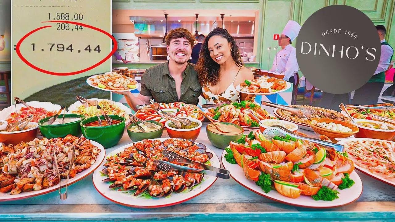 Das teuerste All-you-can-eat-Buffet Brasiliens bei Dinho's