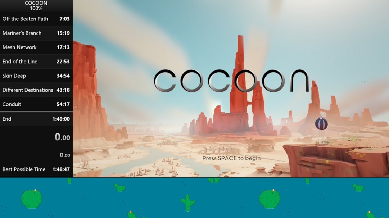 COCOON 100% Speedrun 1:45:25