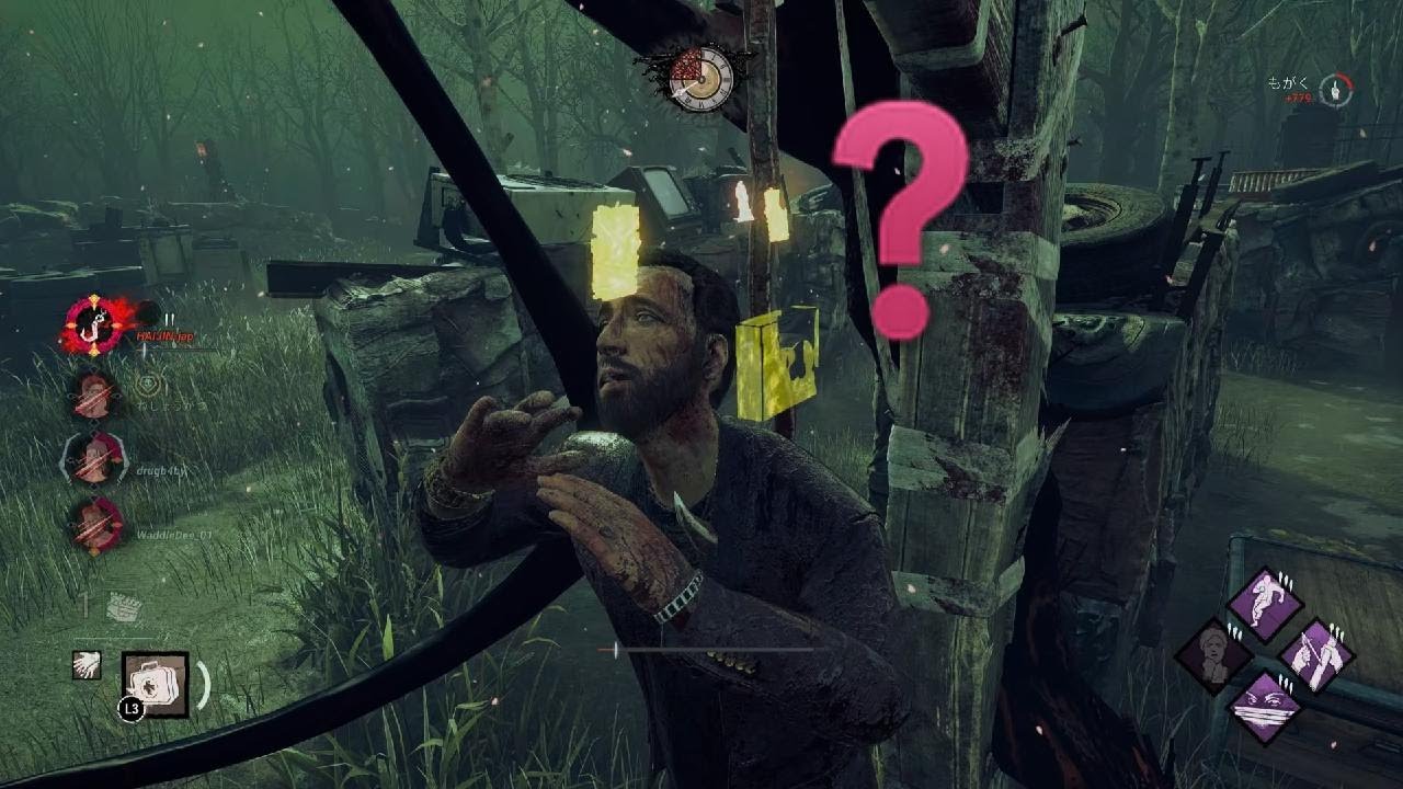 【DBD】チェイスしても助けこないの草【鯖】