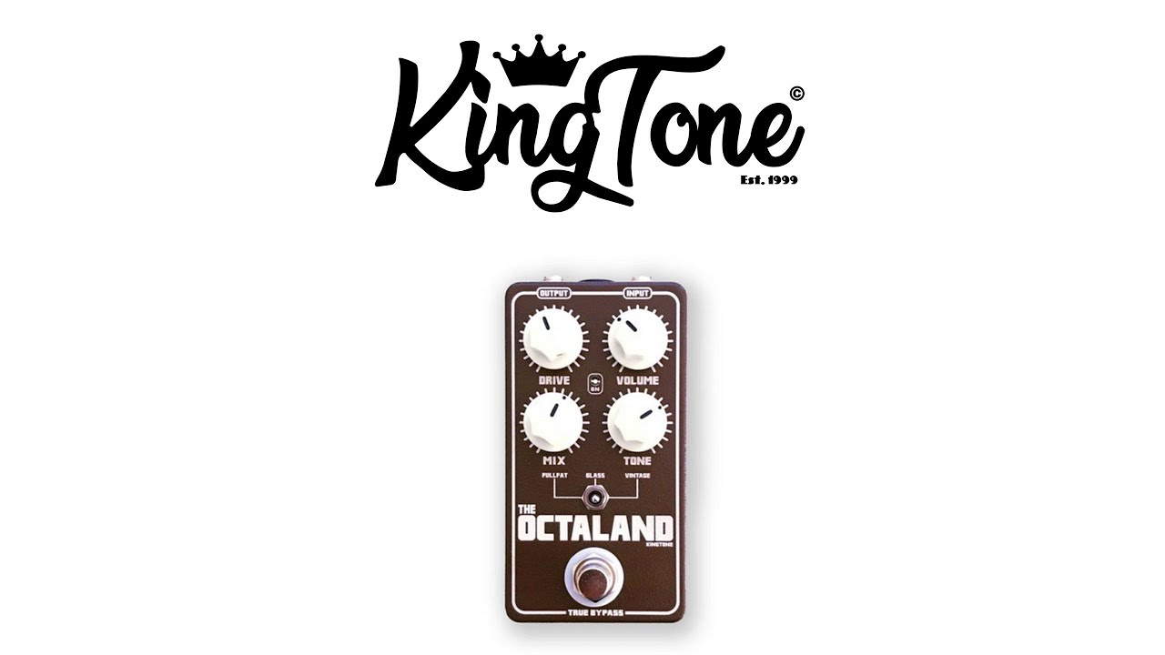 KINGTONE PEDALS || THE OCTALAND MINI  || DEMO BY TINKERCITY MUSIC