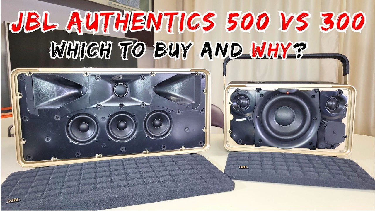 BIG Difference Between JBL Authentics 500 and JBL Authentics 300 SPEAKERS