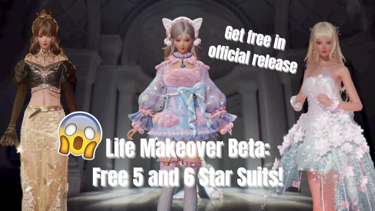 Life Makeover: Shooting Star Beta! Free 5 and 6 Star Outfit Review