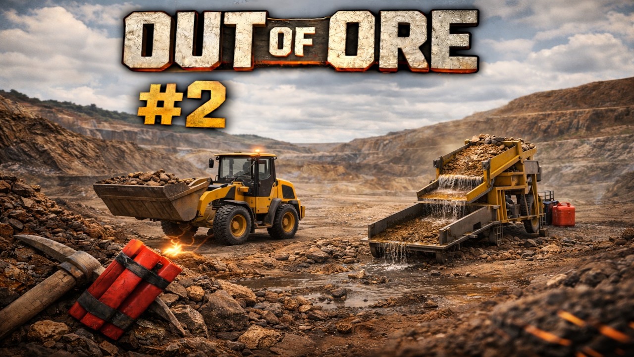Out of Ore #2 - Unsere erste kleine Waschanlage