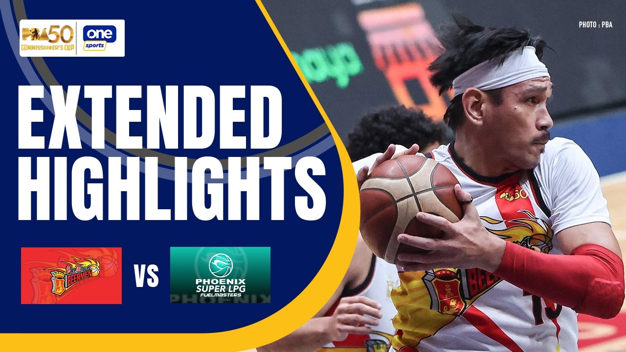 PHOENIX vs SAN MIGUEL | EXTENDED HIGHLIGHTS | PBA SEASON 50 COMMISSIONER&rsquo;S CUP
