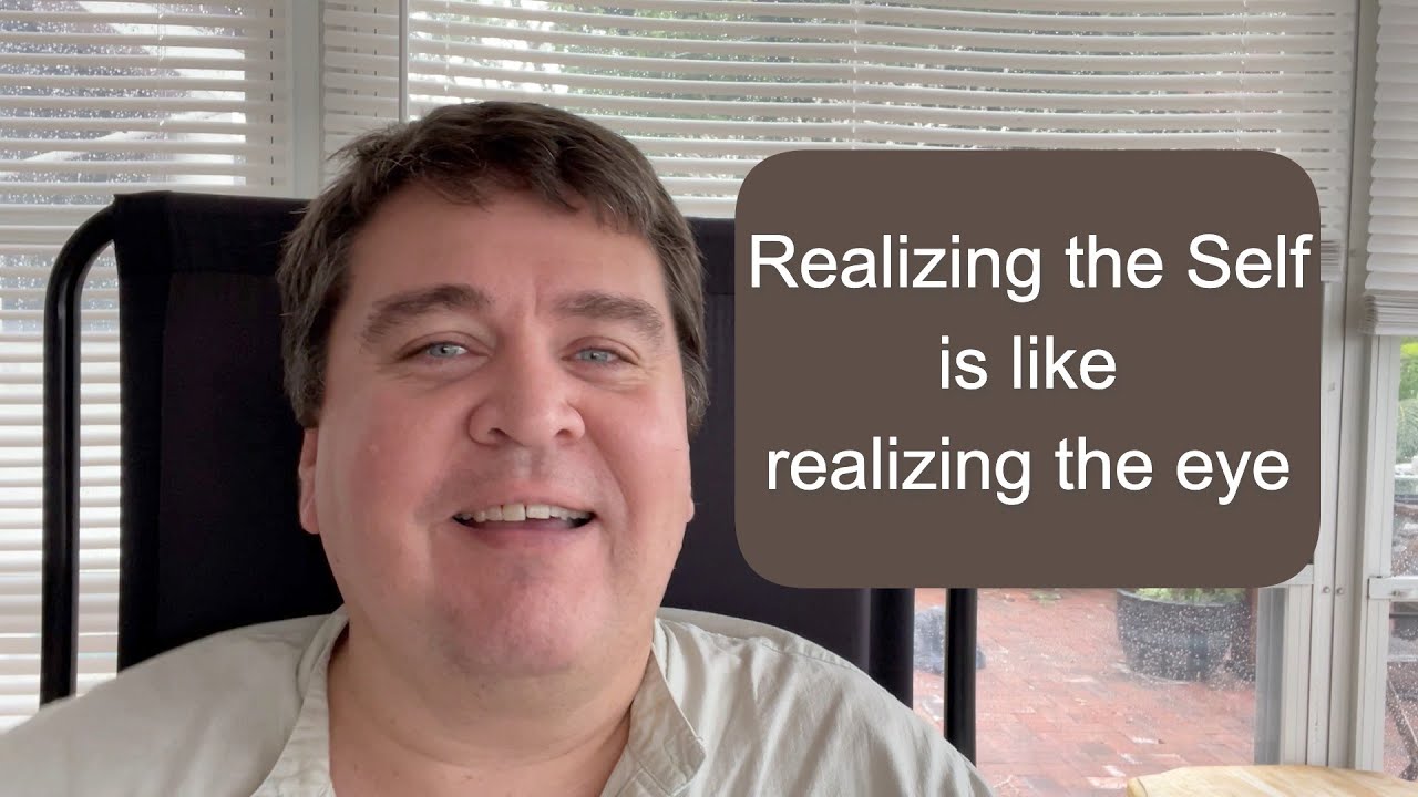 Realizing the Self is like realizing the eye || #selfrealization #selfknowledge #selfrealisation