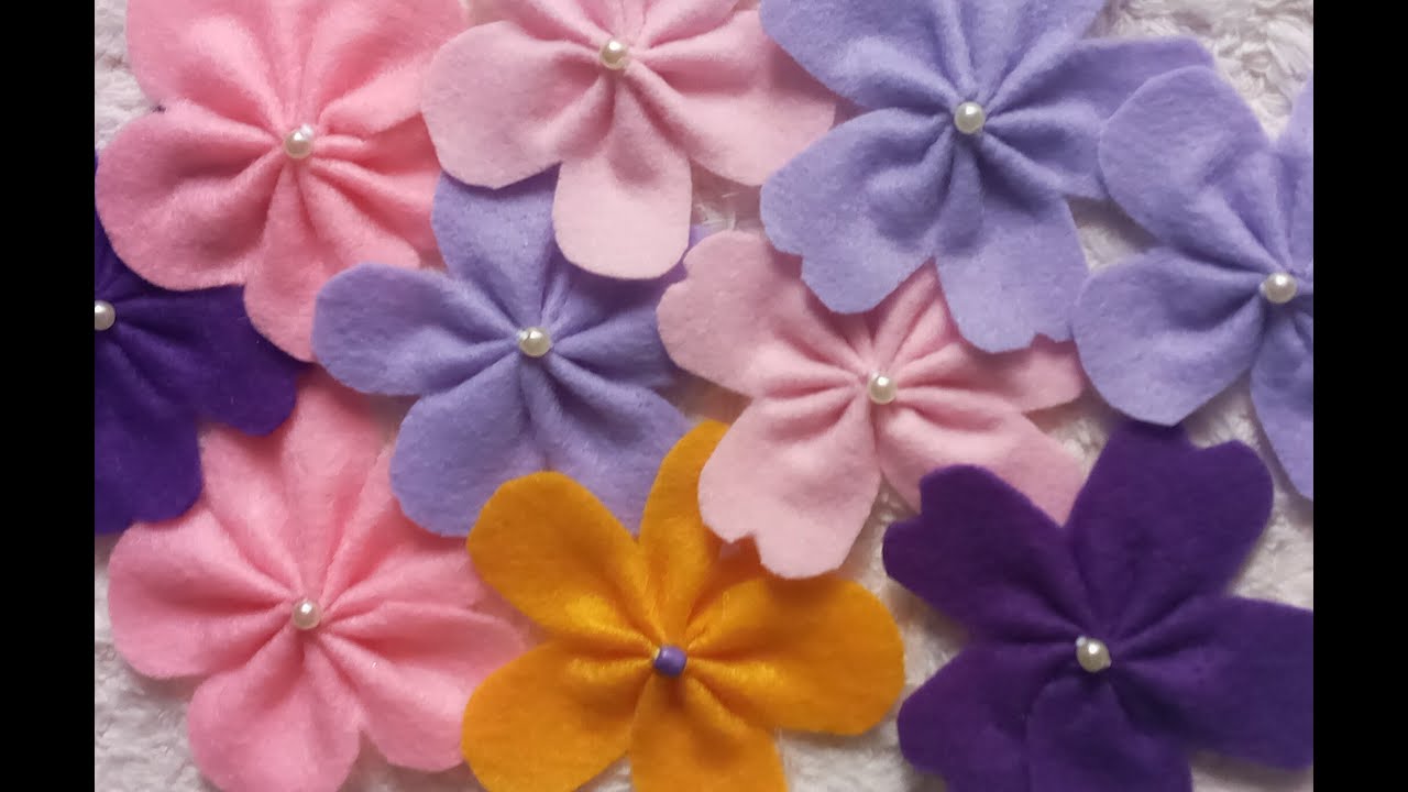 Flor em feltro