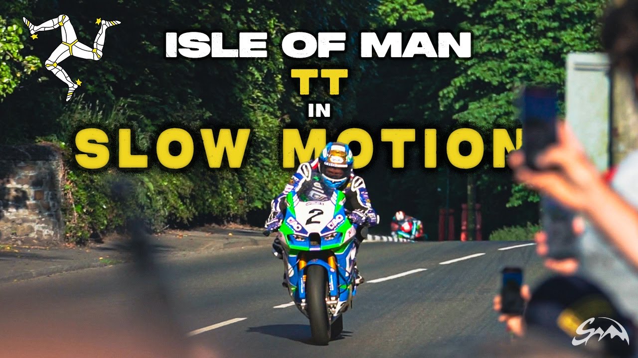 Isle of Man TT 2023 - But in SLOW MOTION