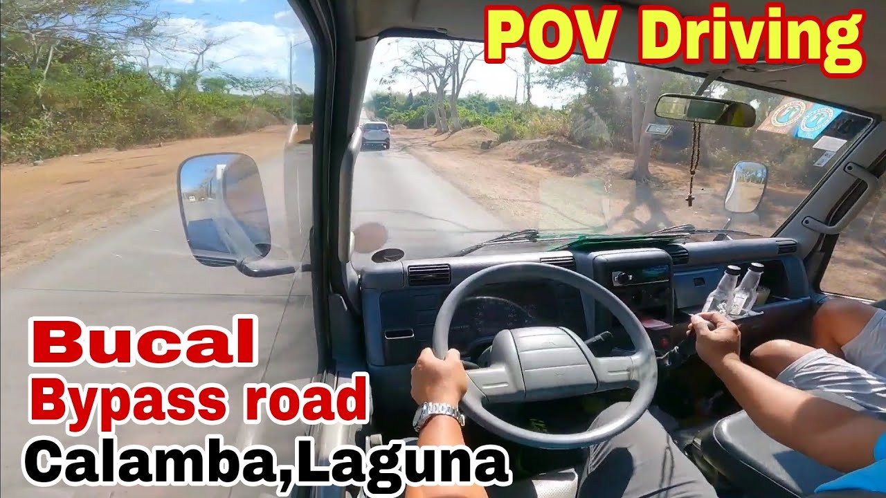 POV Driving-Bucal bypass road,Calamba,Laguna.Fuso Canter @DanDriveyt