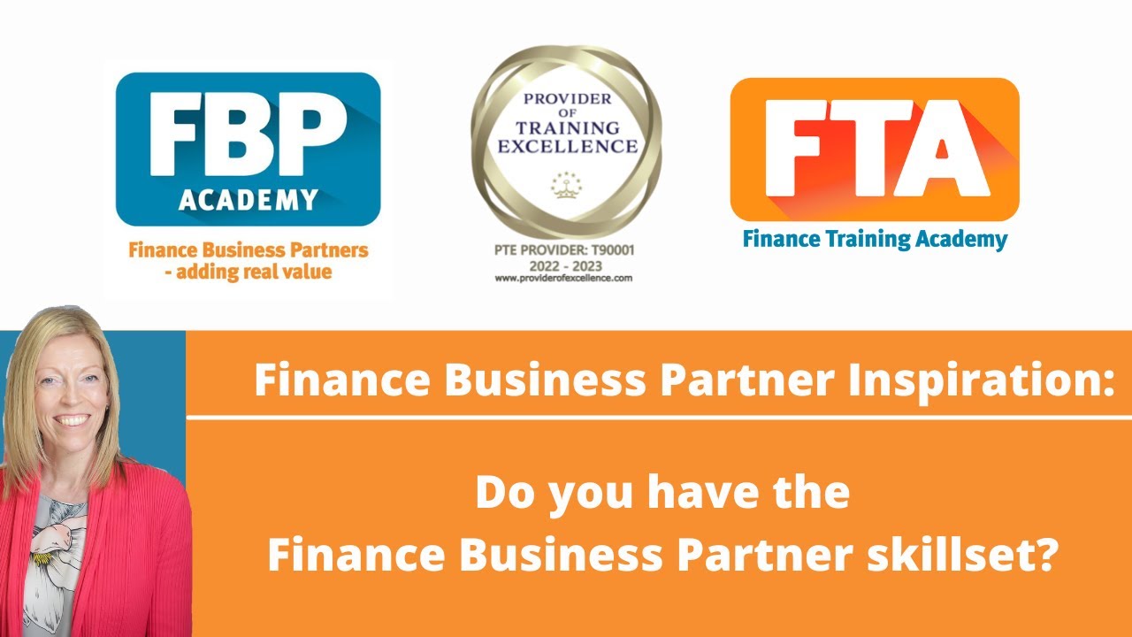 Do you have the Finance Business Partner skillset?