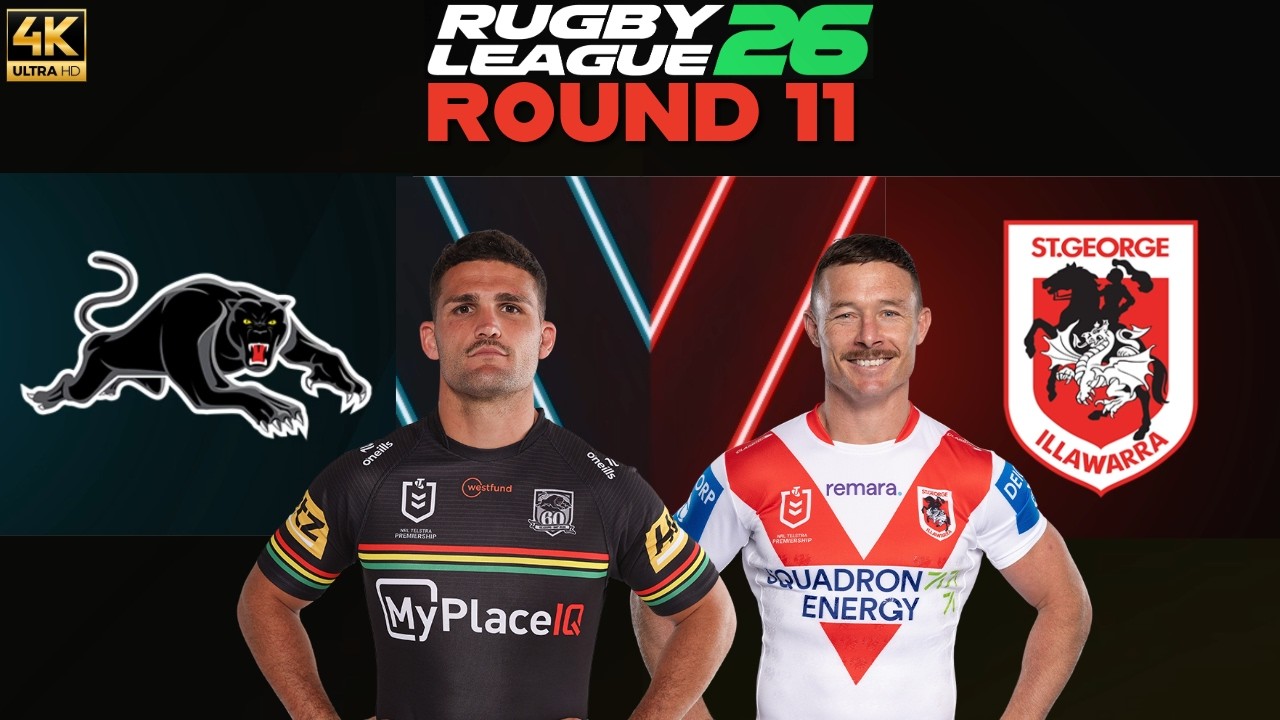 NRL 2026 | Пенрит Пантерз против Сент-Джордж Иллаварра Драгонз | 11 тур | Регби-лига 26