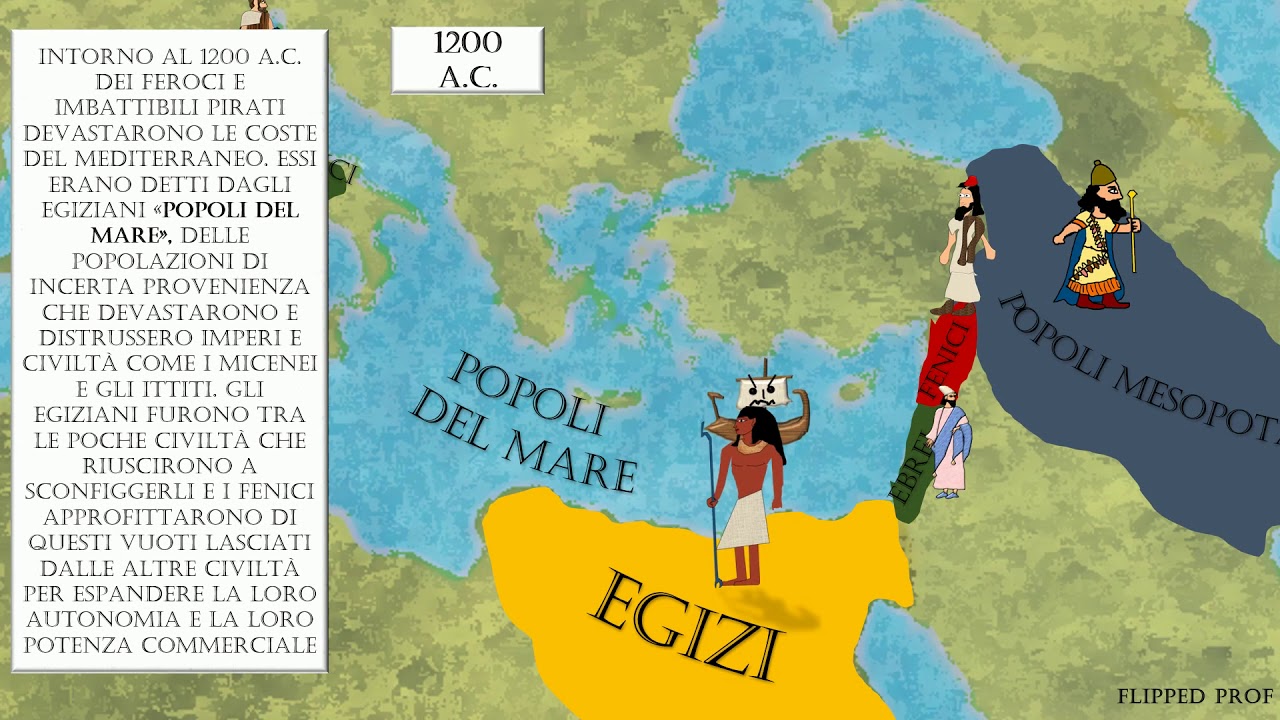 Flipped Classroom sui Fenici, i grandi navigatori del Mediterraneo