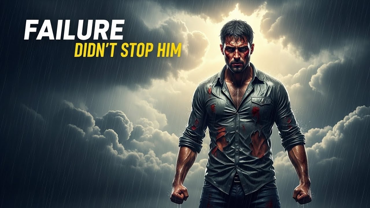 A man who never gives up finally wins