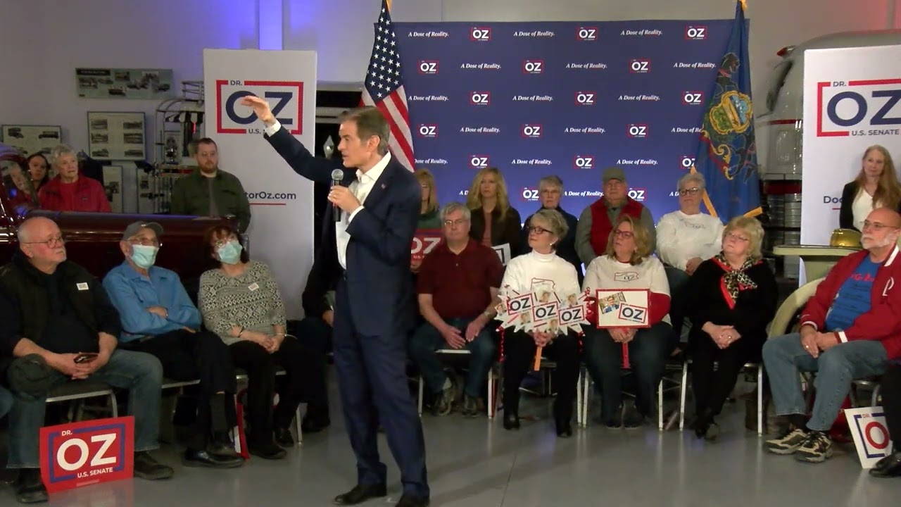 Dr. Oz's Senate campaign makes a stop in Hershey