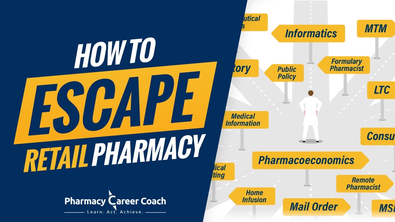 How To Escape Retail Pharmacy (...See How They Did 👇)