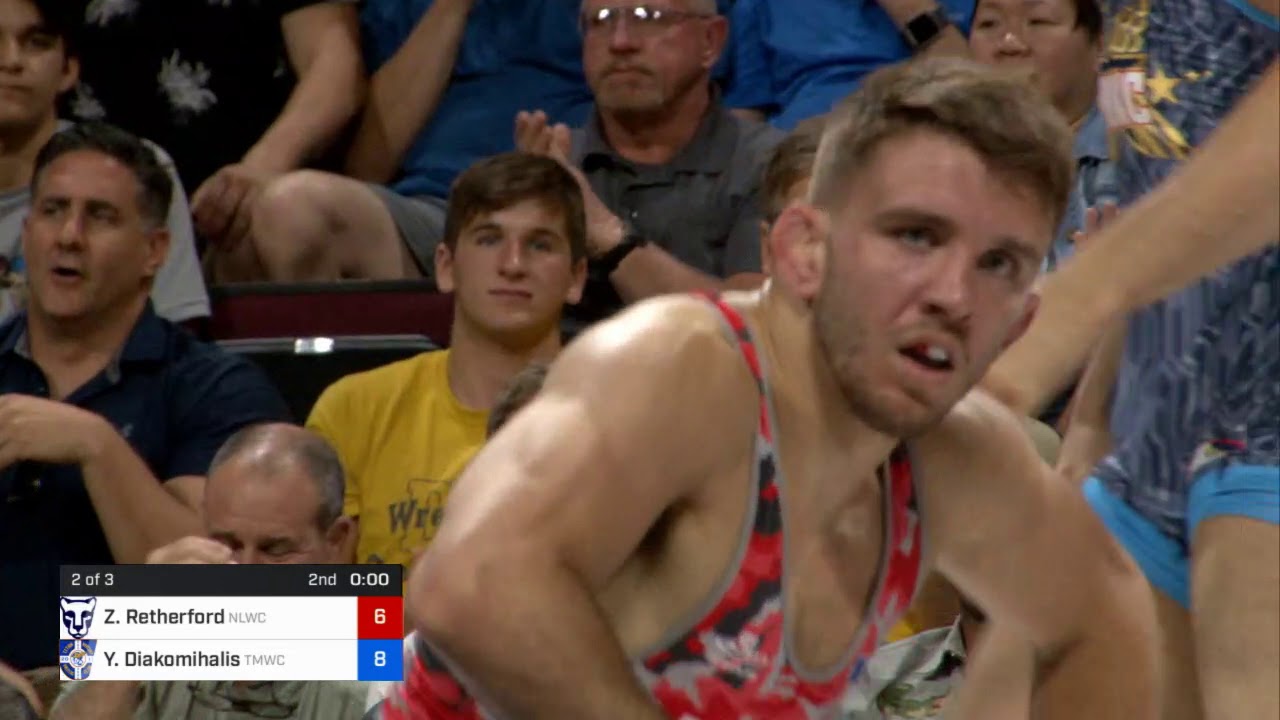 65 кг 2 из 2 Zain Retherford Nittany Lion Wrestling Club Vs Yianni Diakomihalis Titan Mercury Wres