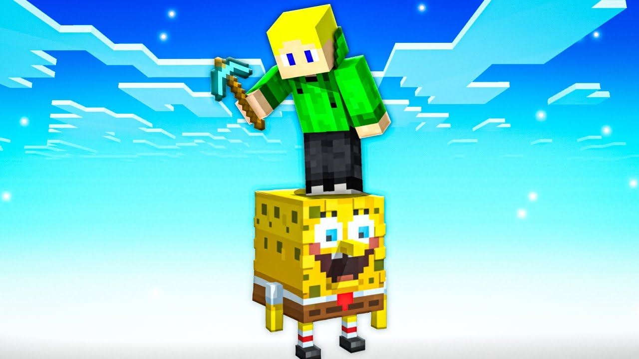 Minecraft, de az EGÉSZ VILÁG egyetlen RAJZFILM BLOCKBÓL áll!!