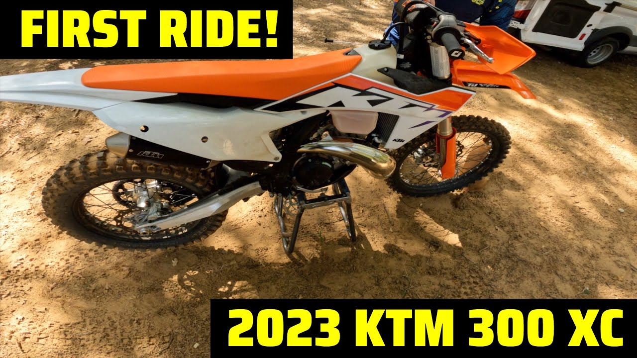 2023 KTM 300 XC  First Ride