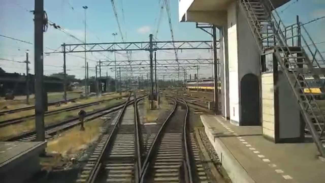 [cabinerit] A train driver's view: Maastricht - Sittard, VIRM, 23-Jun-2014.
