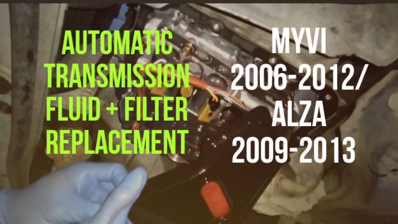 Tutorial Menggantikan Minyak Gearbox AUTOMATIC Myvi / Alza 2006-2013 1st Gen ezi/s/se/advanced