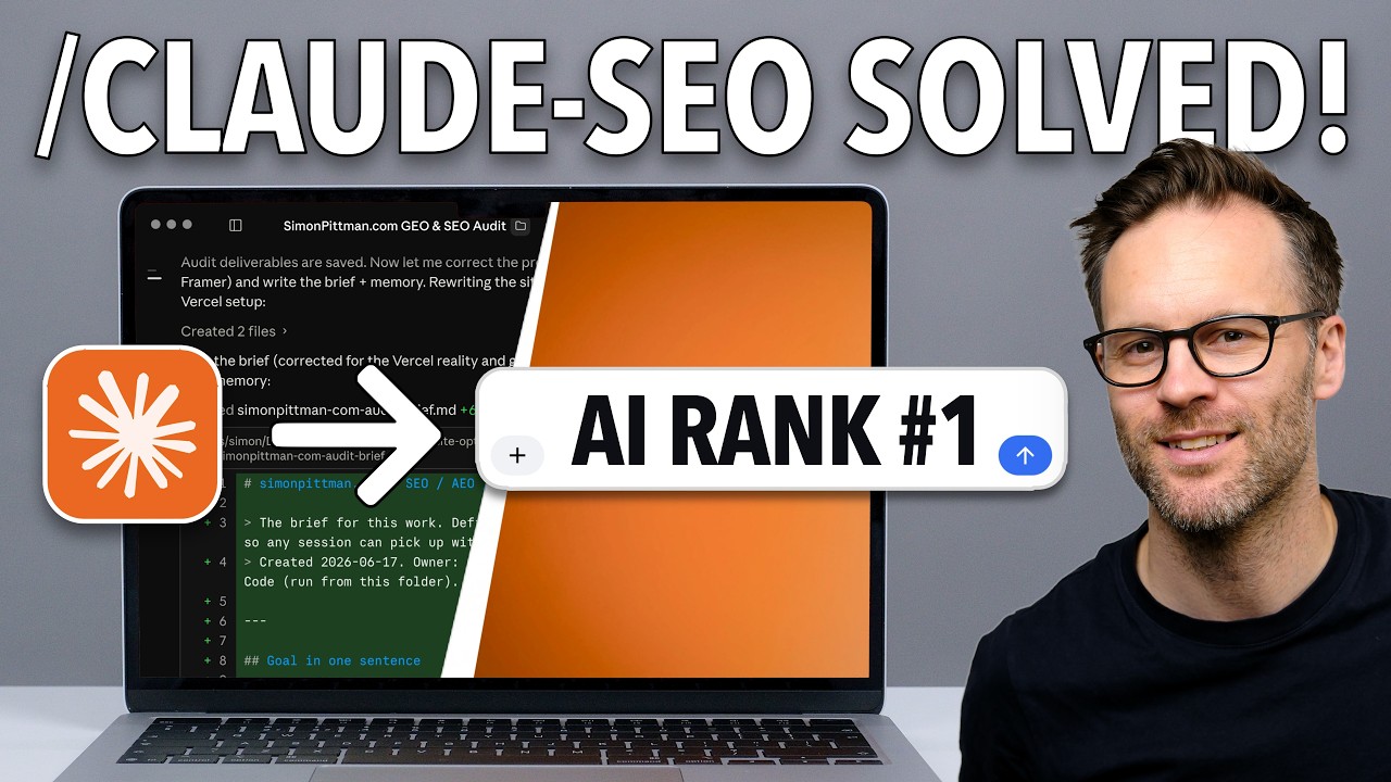 I Used Claude to Optimise My Site for AI Search & SEO!