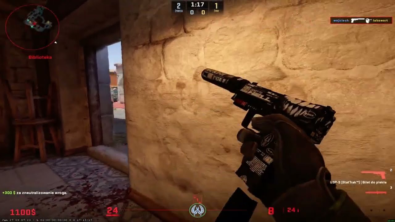 wojciech jest wyzywany przez Koniniuka i Laksworta w wingmanie 2v2 cs2!!
