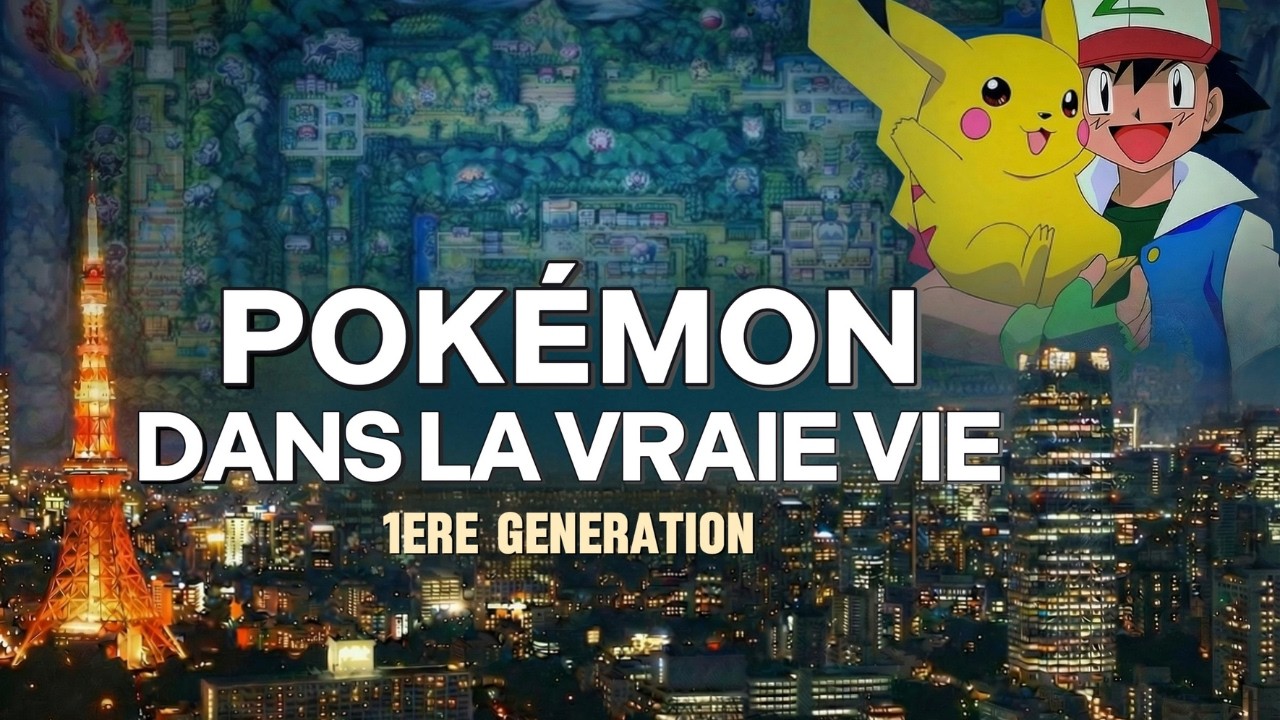 Pokémon existe dans la vraie vie (au Japon) 🇯🇵 - Kanto
