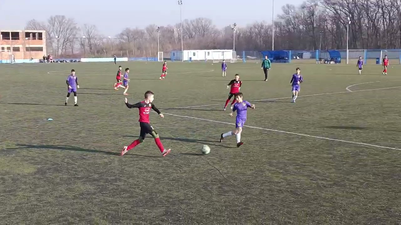 Banjica tereni FK Rad turnir 1x25 min FK Voždovac-FK Grafičar 2:0 06.03.2026.