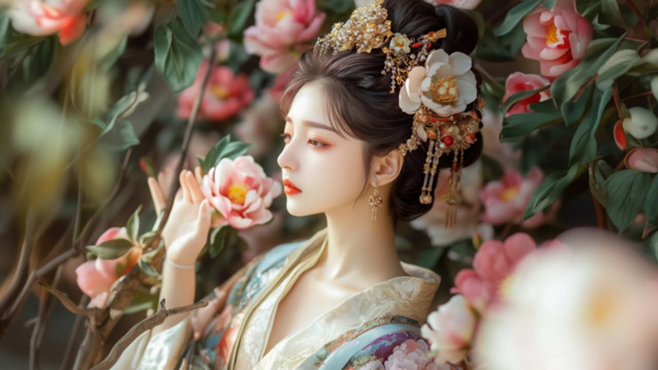 【一樹春靜】古代仙境冥想音樂｜Ancient Chinese Fantasy | Meditation Music #XianxiaMusic  #仙俠音樂 #國風音樂 #古箏音樂 #東方音樂