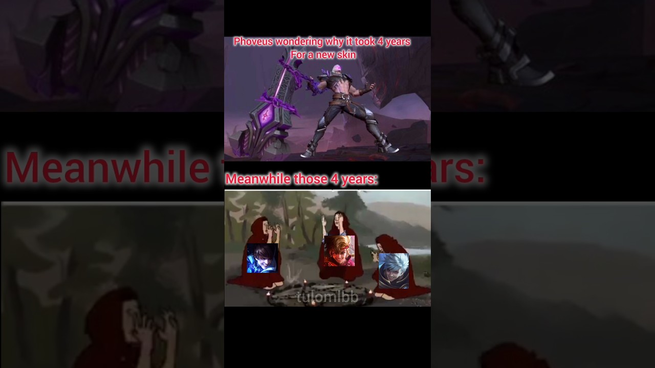 the reason behind phoveus not getting skins #mobilelegends #mlbb #tulomlbb