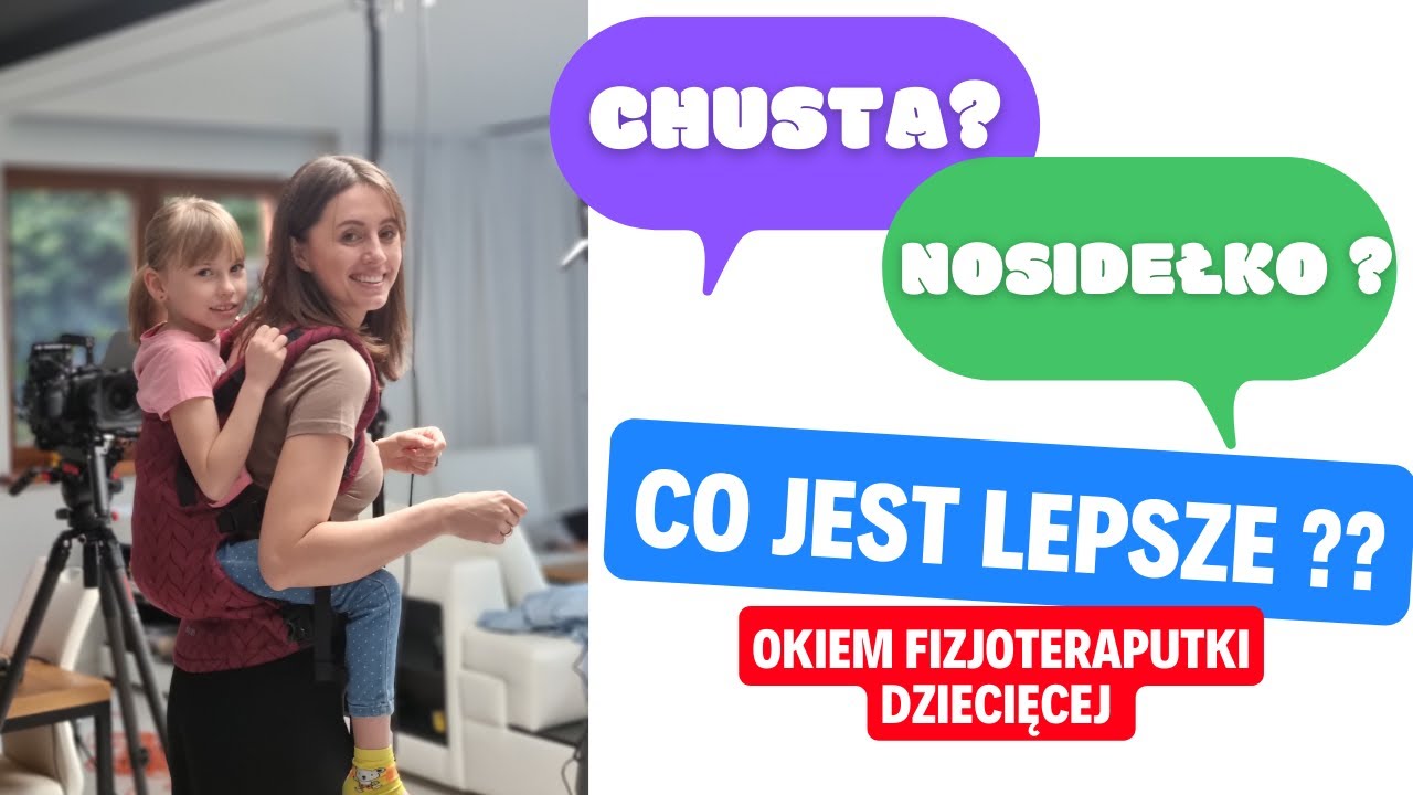 Chusta czy nosidło dla niemowlaka? Co wybrać? Czym się kierować? Podejmij świadomy wybór!
