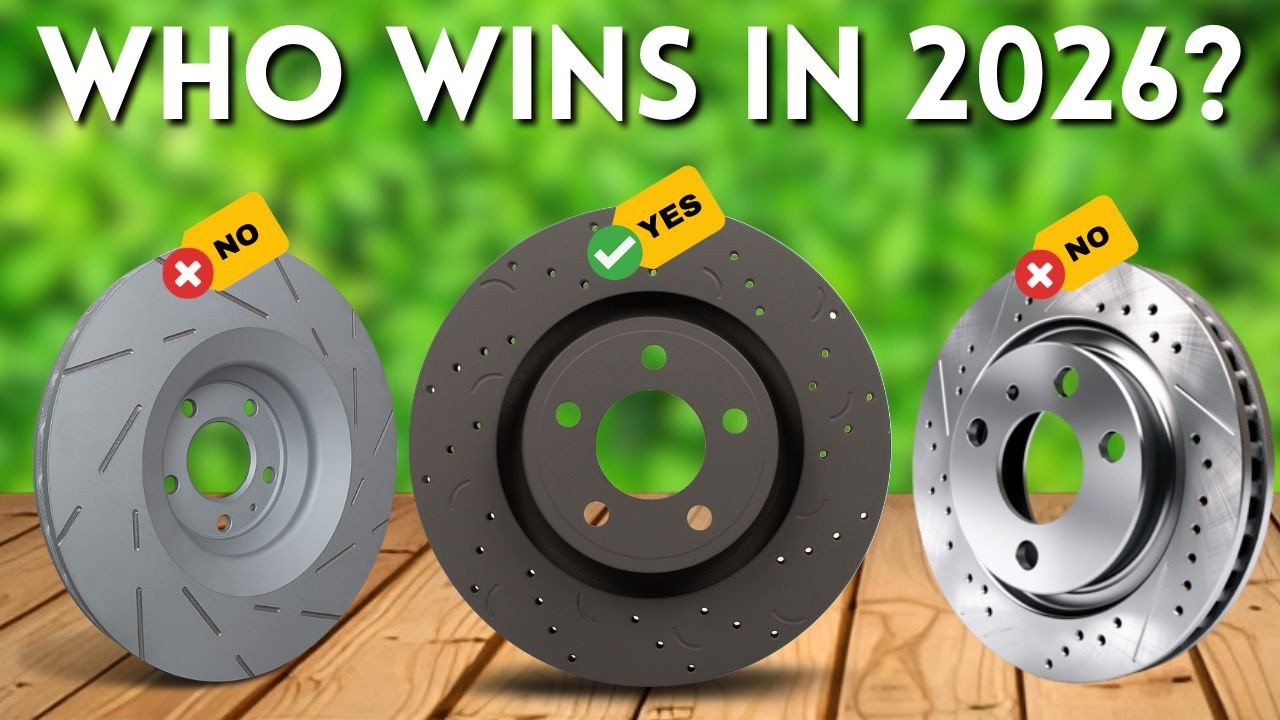 Best Brake Rotor Of 2026 - Top 5 Drilled, Slotted & Vented Brake Rotors Review!