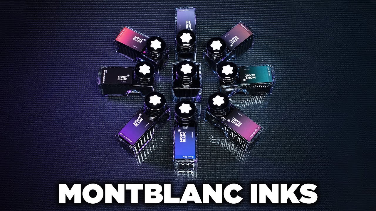 Montblanc Inks | Fountain Pen Inks | Lightfast Studio