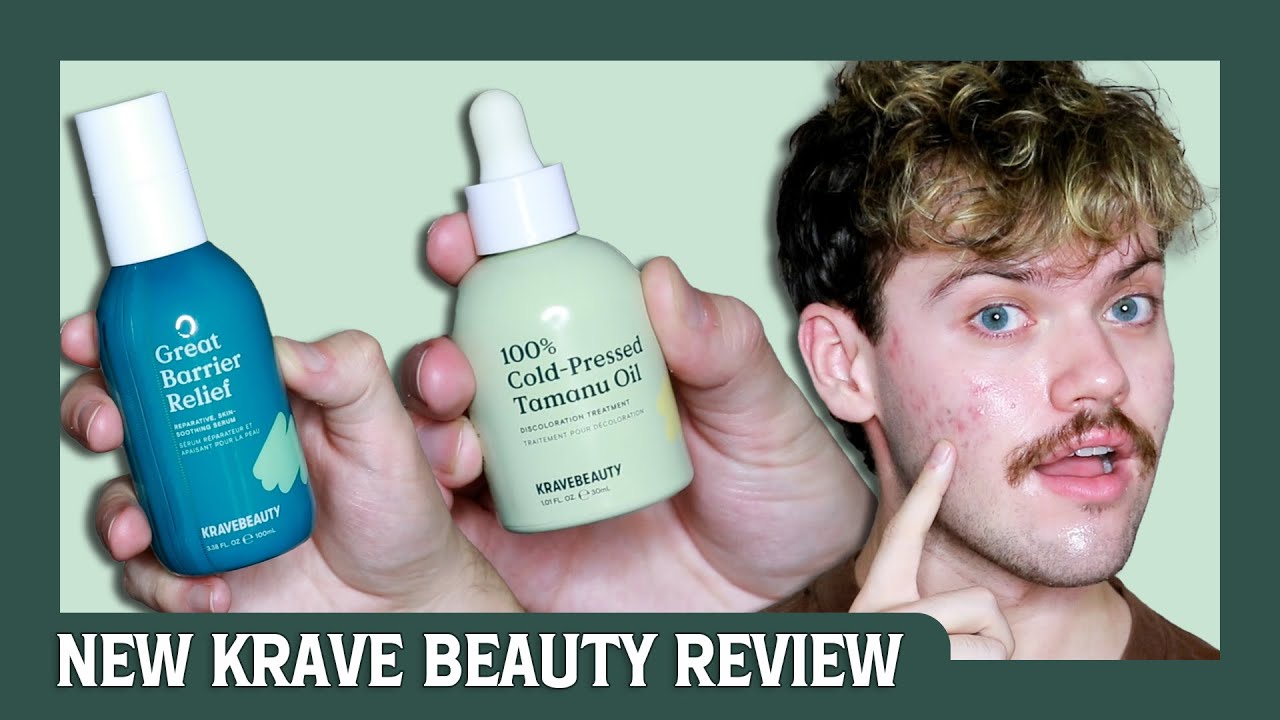 krave beauty 100% cold-pressed tamanu oil & jumbo great barrier relief review