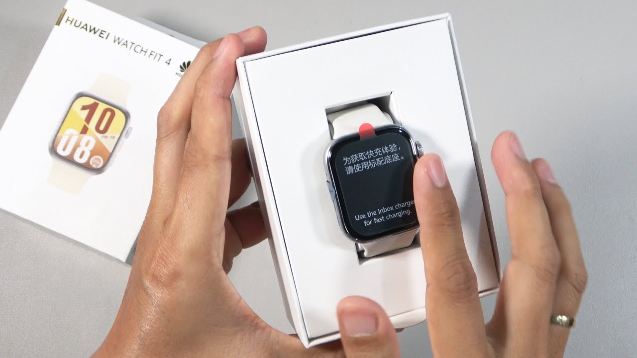 Huawei watch fit 4 unboxing