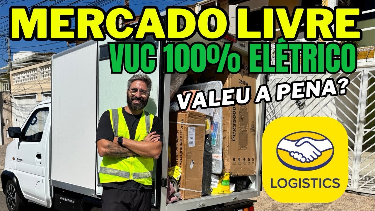 MERCADO LIVRE | VUC 100% ELÉTRICO ⚡️