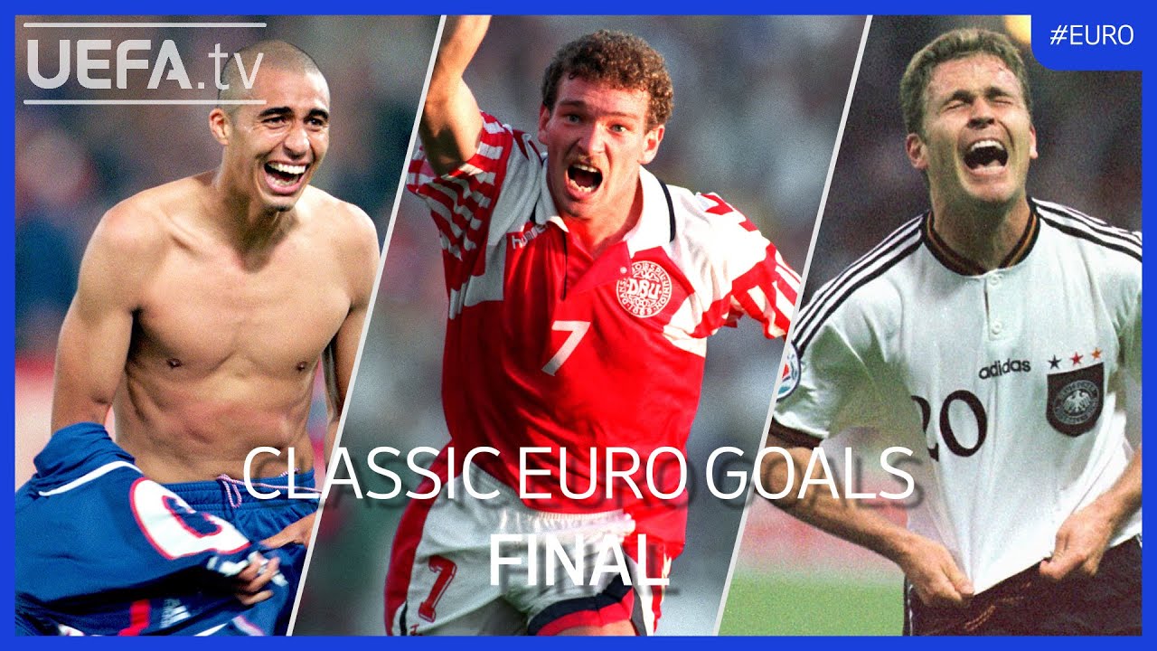 Classic EURO Goals | Final |  Trezeguet, Jensen, Bierhoff...