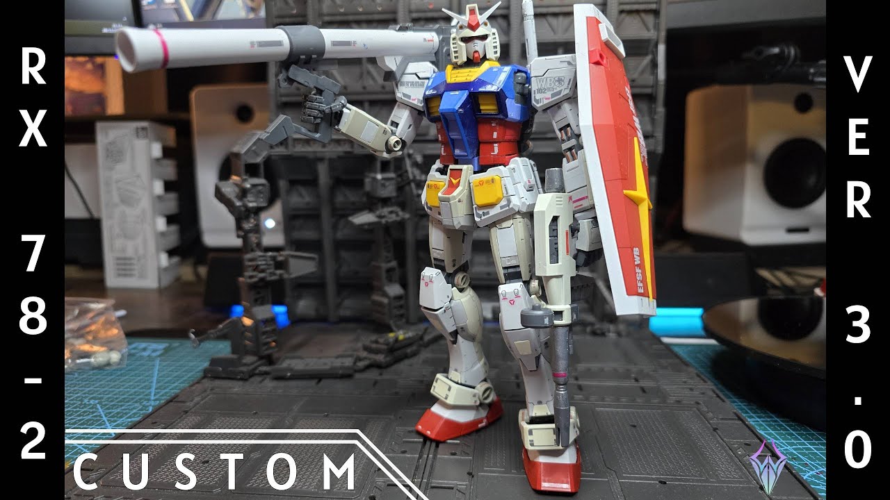 MG RX-78-2 Gundam (Ver. 3.0) Custom REVIEW!!! The best Granddaddy!!