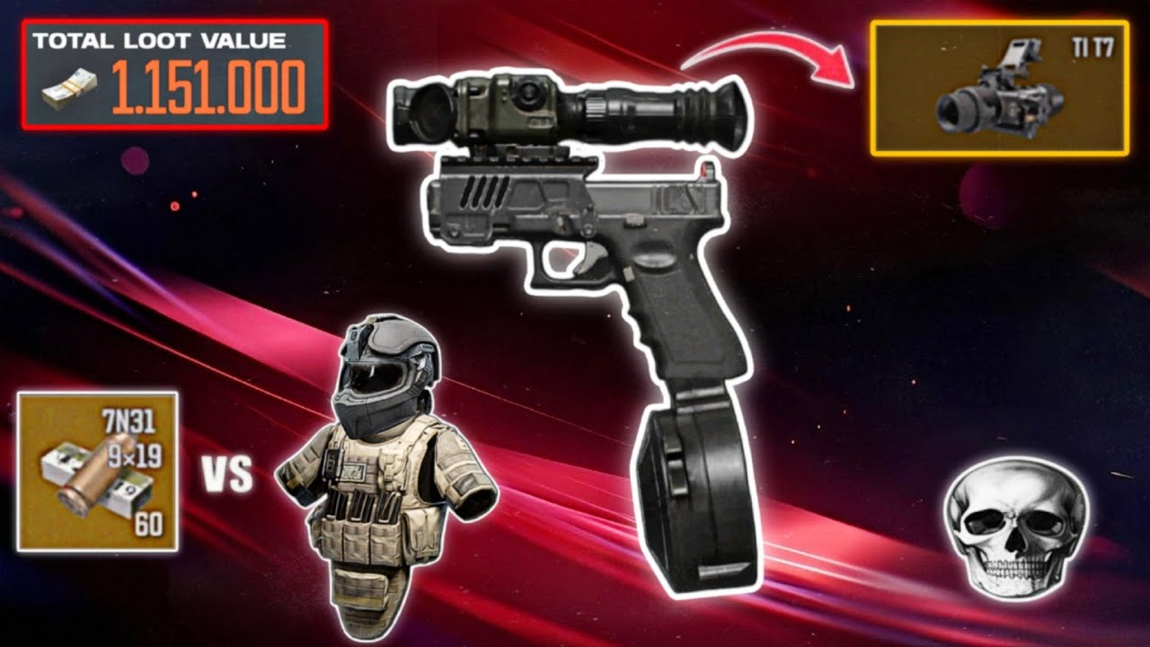 T7 + G18C = THE MOST BROKEN LOADOUT IN ARENA BREAKOUT 💀