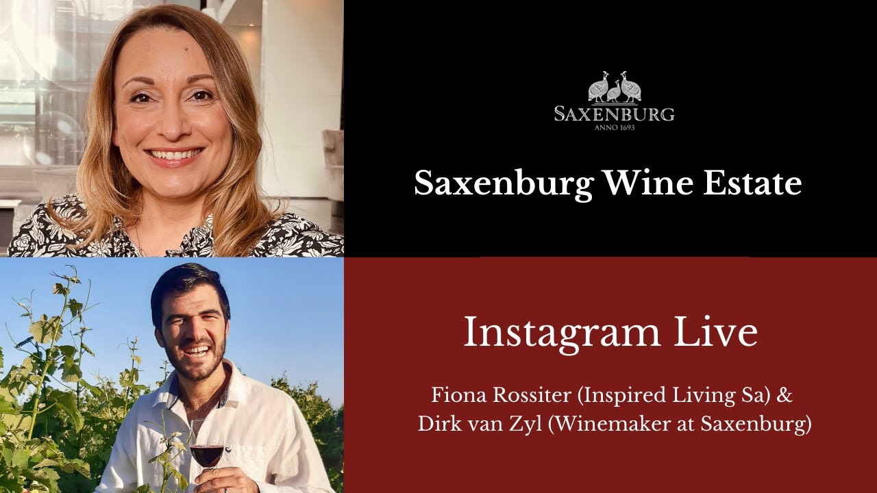Instagram Live - Fiona Rossiter  & Dirk van Zyl