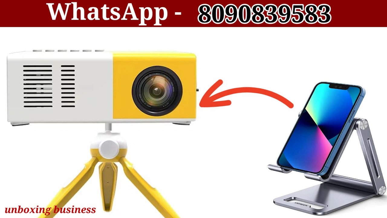 How to Connect Phone to Projector 💥 Mobile Ko Projector Se Kaise Jode Phone to Projector Connection
