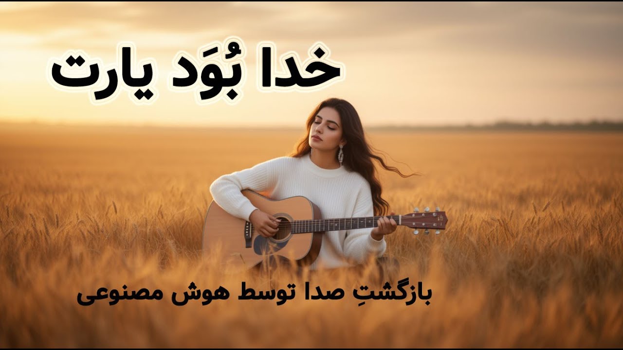 خدا بُوَد یارت &ndash; بازآفرینی احساسی یک آهنگ ماندگار احمد ظاهر | Afghan Folk Song (Female Vocal)