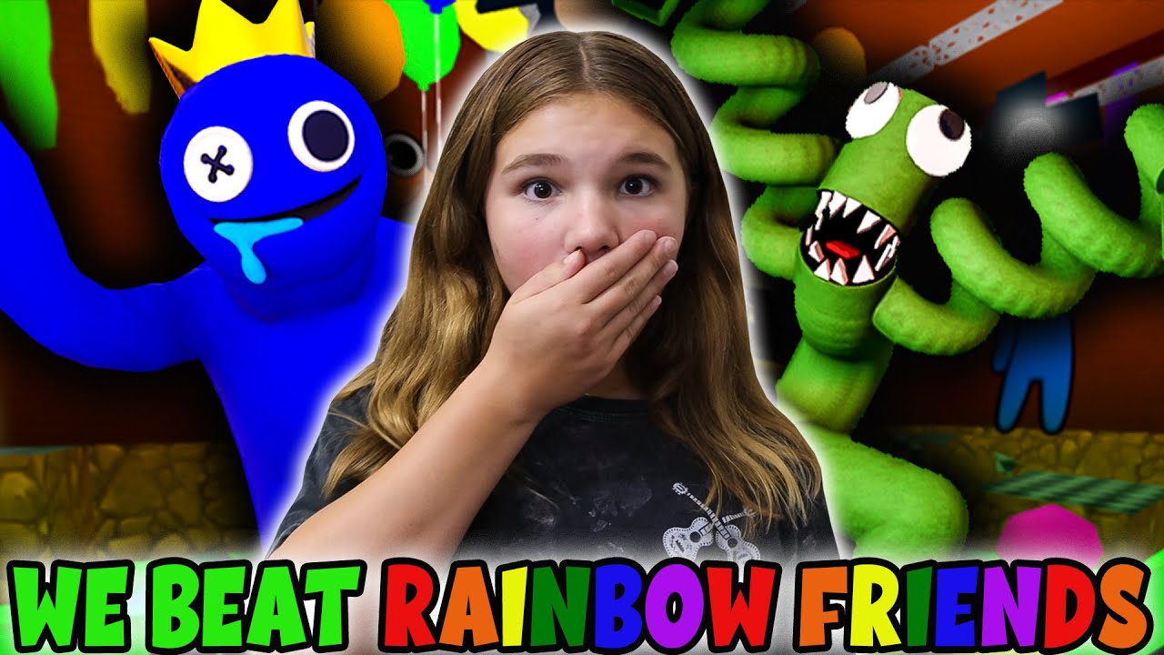 Roblox Rainbow Friends Are Bad Friends! Can We Finally Beat It?