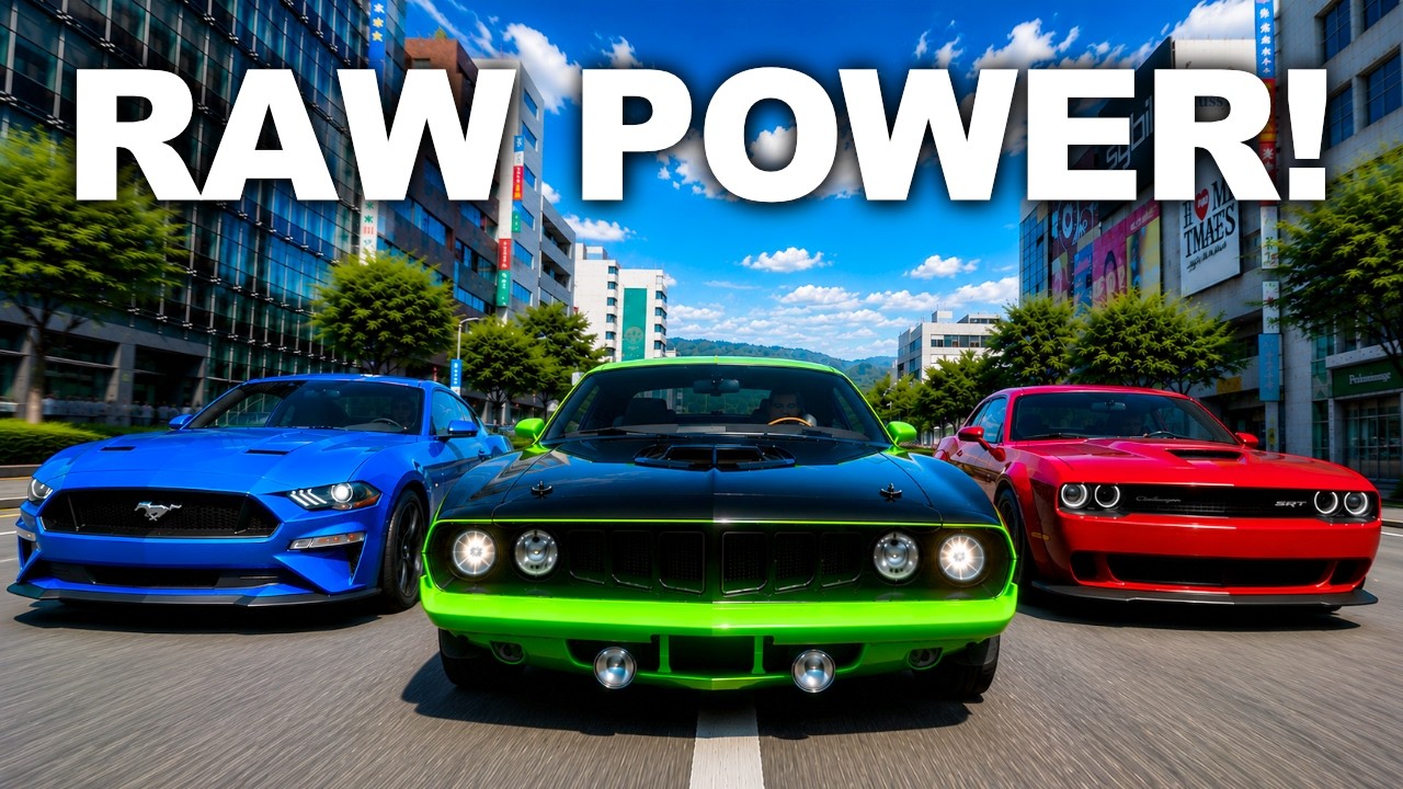Fastest Muscle Car Challenge! - Forza Horizon 6