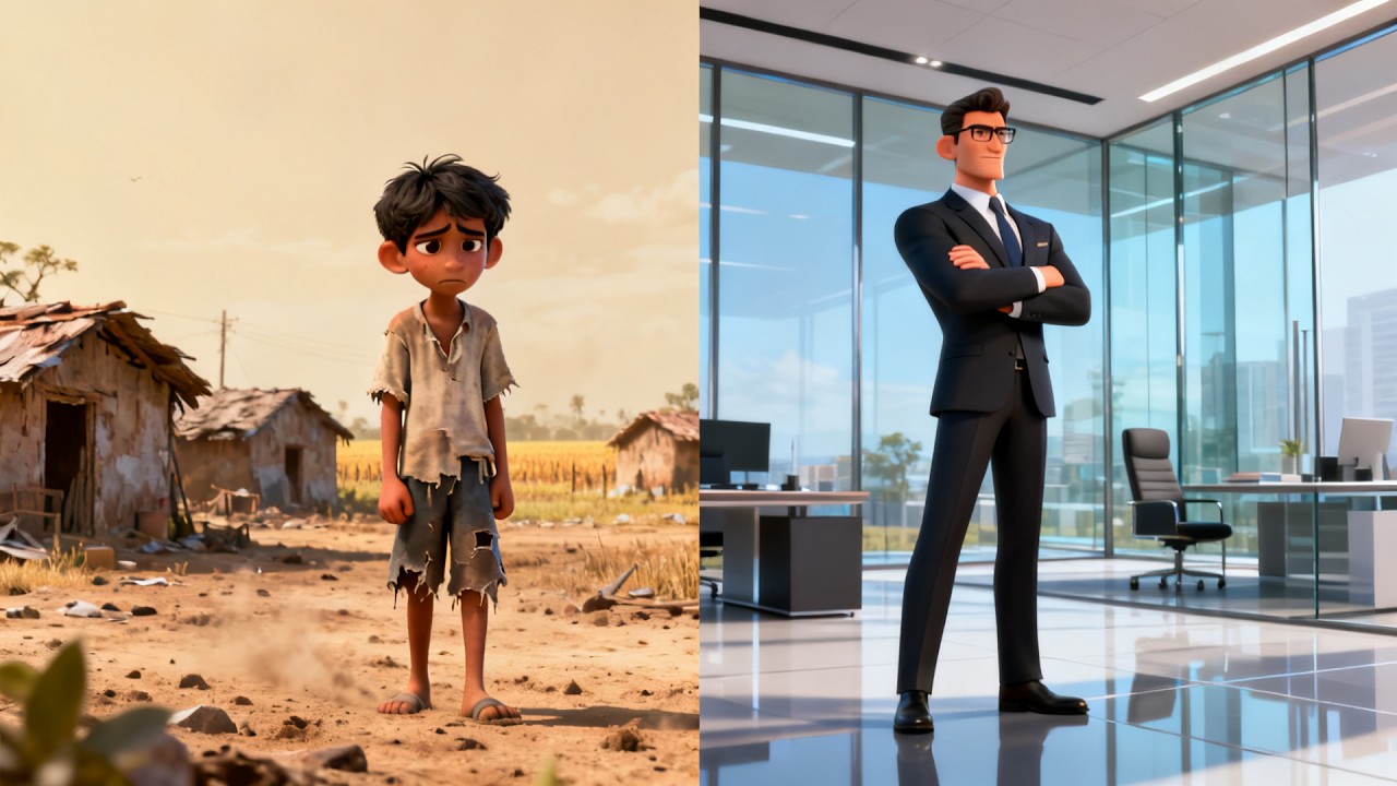 from pennies to profits.... from a nobody to a CEO