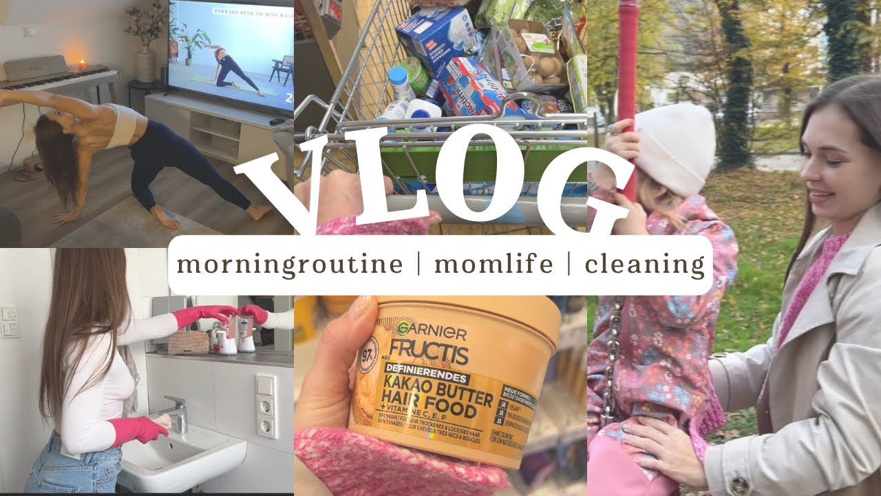 Morgenroutine 💛 Einkaufen und Haushalt 🙌🏼 | Lifeofbinii 🌸