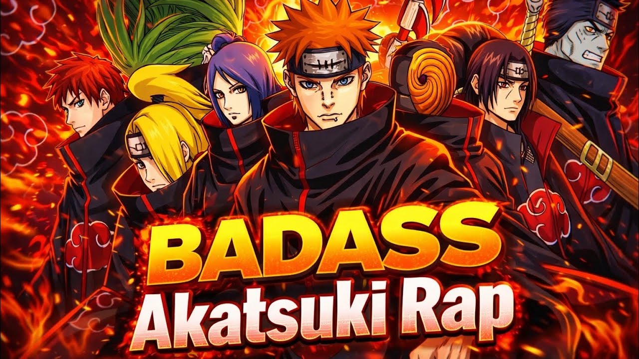 BADASS Akatsuki Rap 🔥full cinematic ✋🏻💀🤚🏻