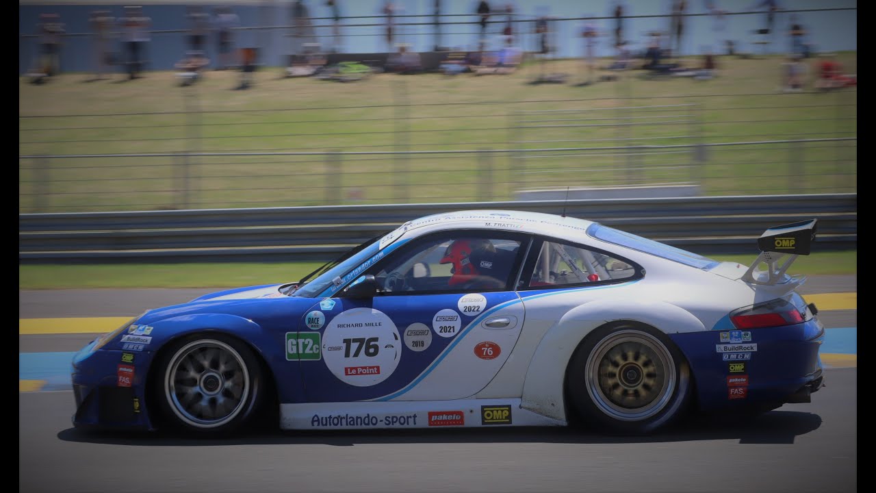 Porsche 996 GT3 RSR Endurance Racing Legends Le Mans Classic 2022 - Pure Sound + Onboard   ! [HD]