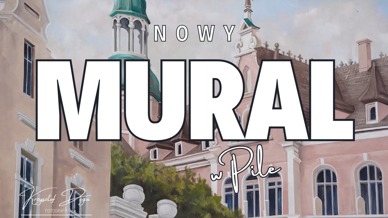 Nowy mural w Pile