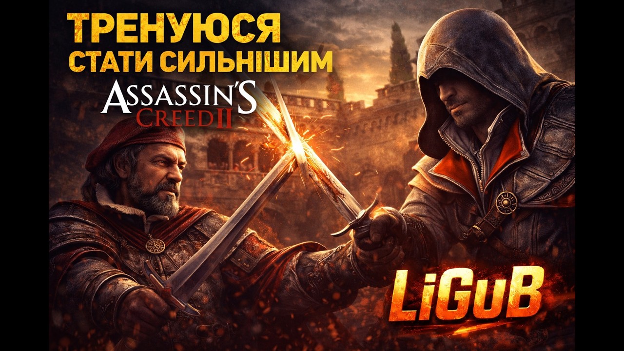 Я СТАЮ СПРАВЖНІМ АССАСИНОМ 🔥 Assassin’s Creed II  | #LiGuB - stream